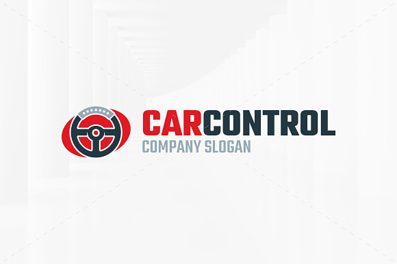 Car Control Logo Template in Logo Templates - product preview 1