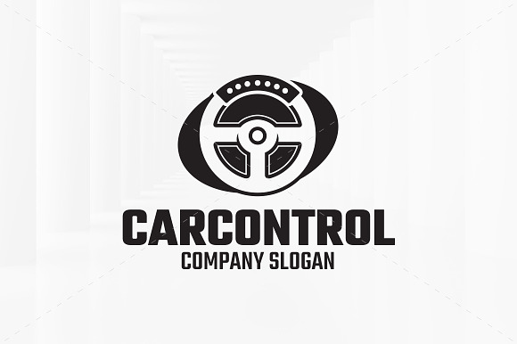 Car Control Logo Template in Logo Templates - product preview 2
