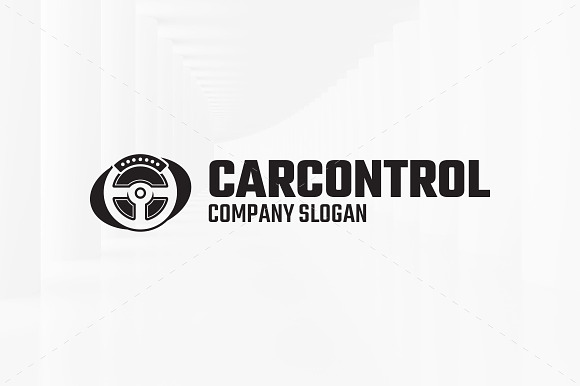 Car Control Logo Template in Logo Templates - product preview 3