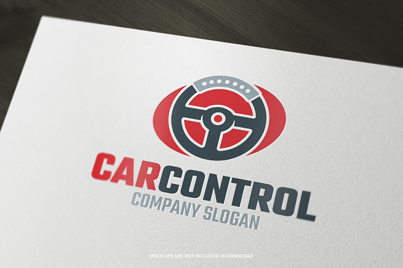 Car Control Logo Template in Logo Templates - product preview 4