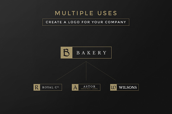 100 Minimal Logos + BONUS in Logo Templates - product preview 6
