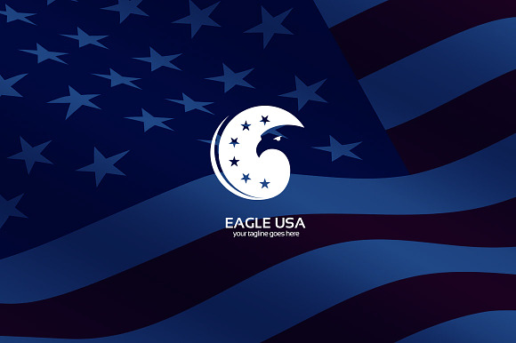 Eagle Usa Logo in Logo Templates - product preview 3