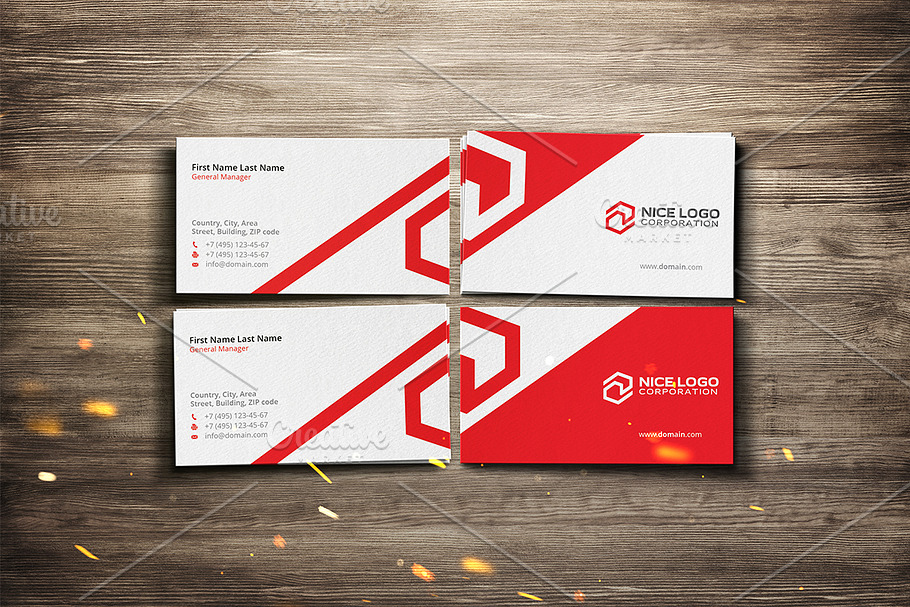 s business card in Business Card Templates - product preview 8