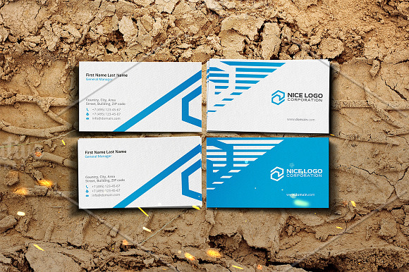s business card in Business Card Templates - product preview 1