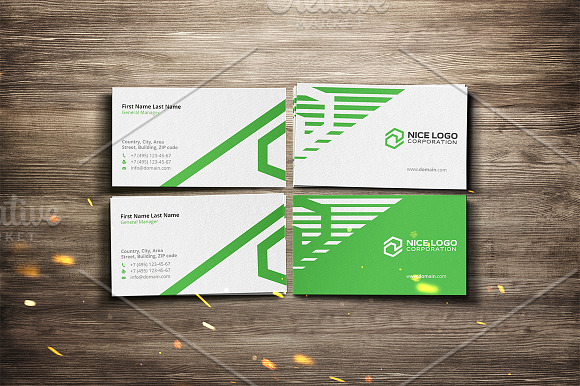 s business card in Business Card Templates - product preview 2