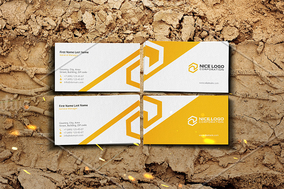 s business card in Business Card Templates - product preview 3