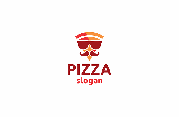 Pizza in Logo Templates - product preview 1