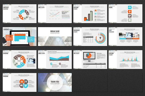 Triangle PPT Template in PowerPoint Templates - product preview 2