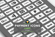 PAYMENT / CREDIT CARD VECTOR ICONS L