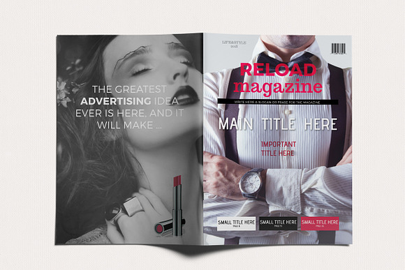 Reload Lifestyle Magazine in Magazine Templates - product preview 14