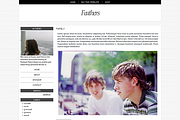 Feathers - Blogger template