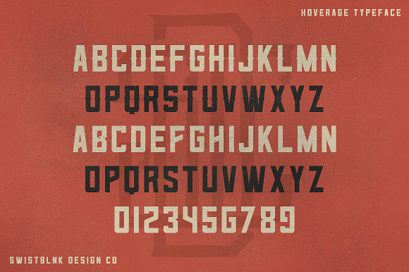 Hoverage Typeface in Display Fonts - product preview 2