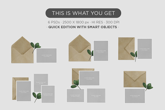 Greeting Cards Mockup BUNDLE in Print Mockups - product preview 7