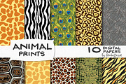 Animal Prints - digital papers