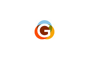 Color letter g logo