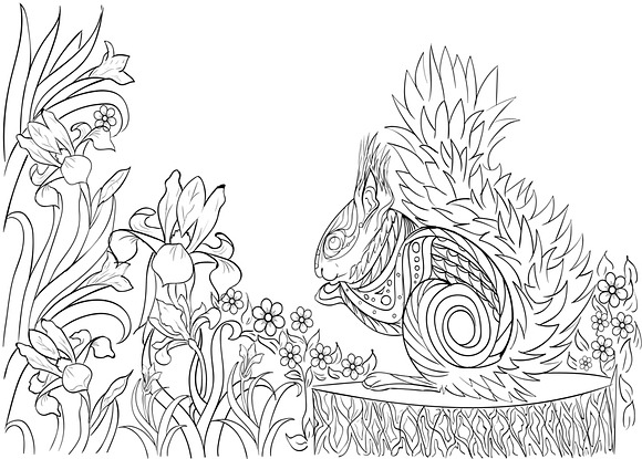 Coloring book collection in Illustrations - product preview 2