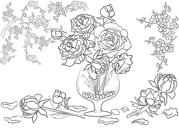 Coloring book collection in Illustrations - product preview 5