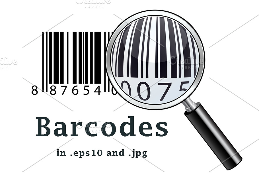 Original barcodes in Illustrations - product preview 8