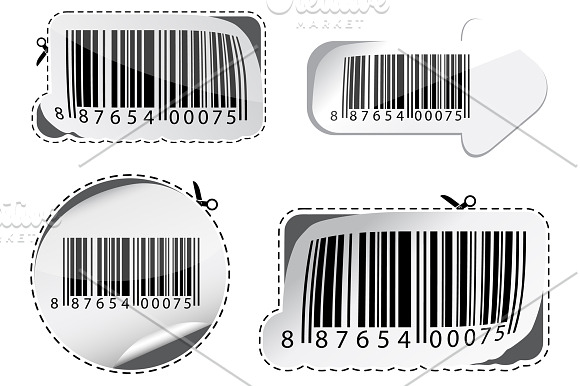 Original barcodes in Illustrations - product preview 1