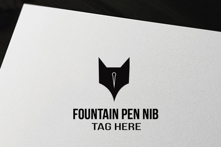 Fountain Pen Nib Logo