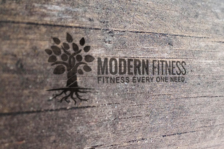 Modern Fitness Creative Logo Templates Creative Market