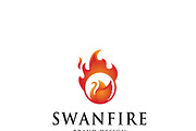 Swanfire Logo Template