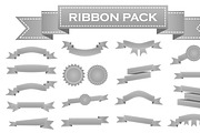 Silver ribbons and stumps pack