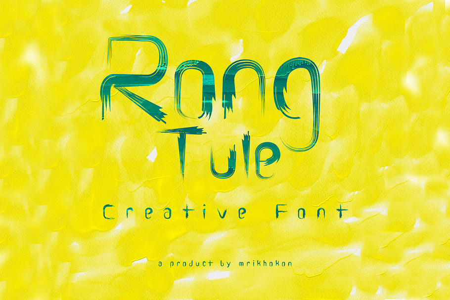 Rong Tule Font in Display Fonts - product preview 8