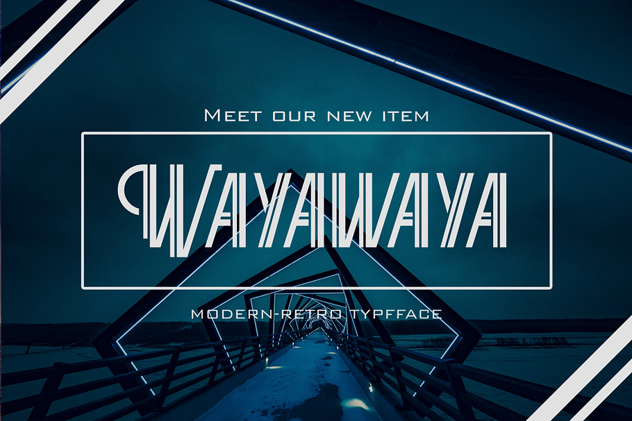 Wayawaya in Display Fonts - product preview 8
