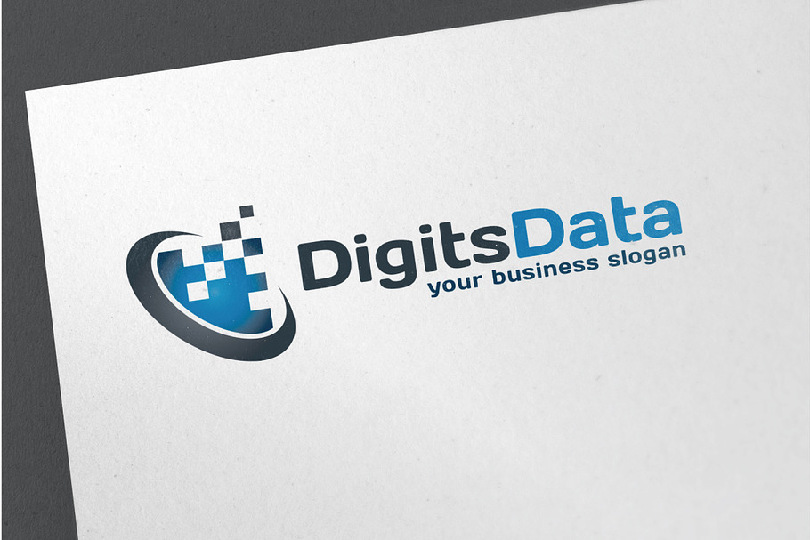 Digits Data in Logo Templates - product preview 8
