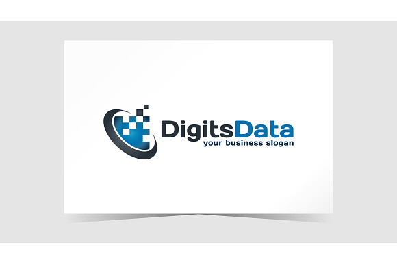 Digits Data in Logo Templates - product preview 1