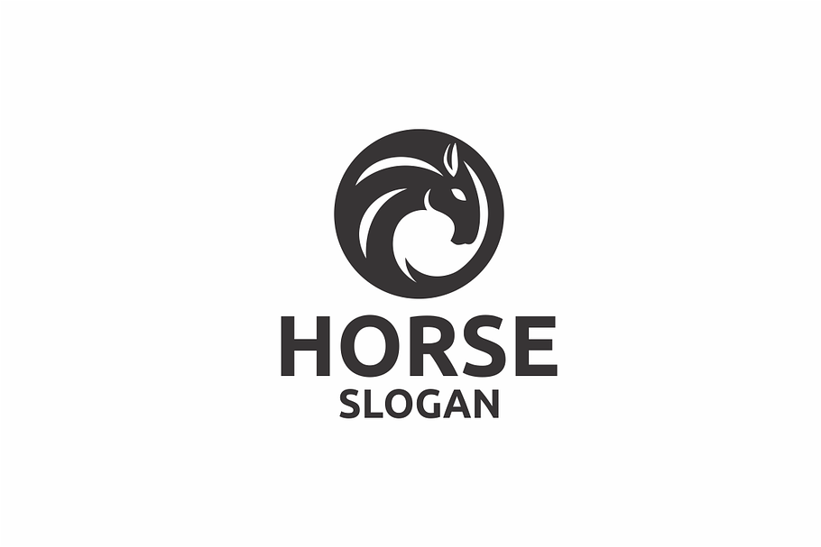 Horse  in Logo Templates - product preview 8