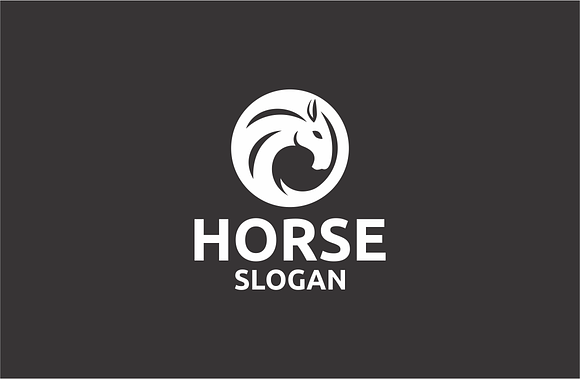 Horse  in Logo Templates - product preview 1