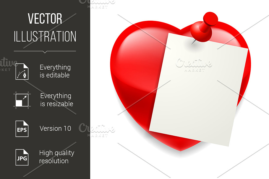 Love message in Graphics - product preview 8