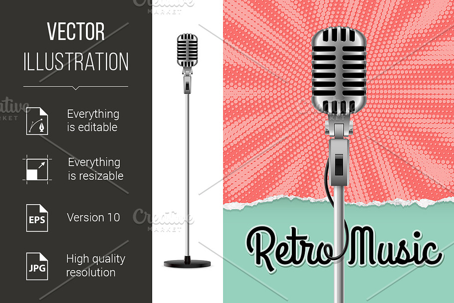 Microphone in Graphics - product preview 8