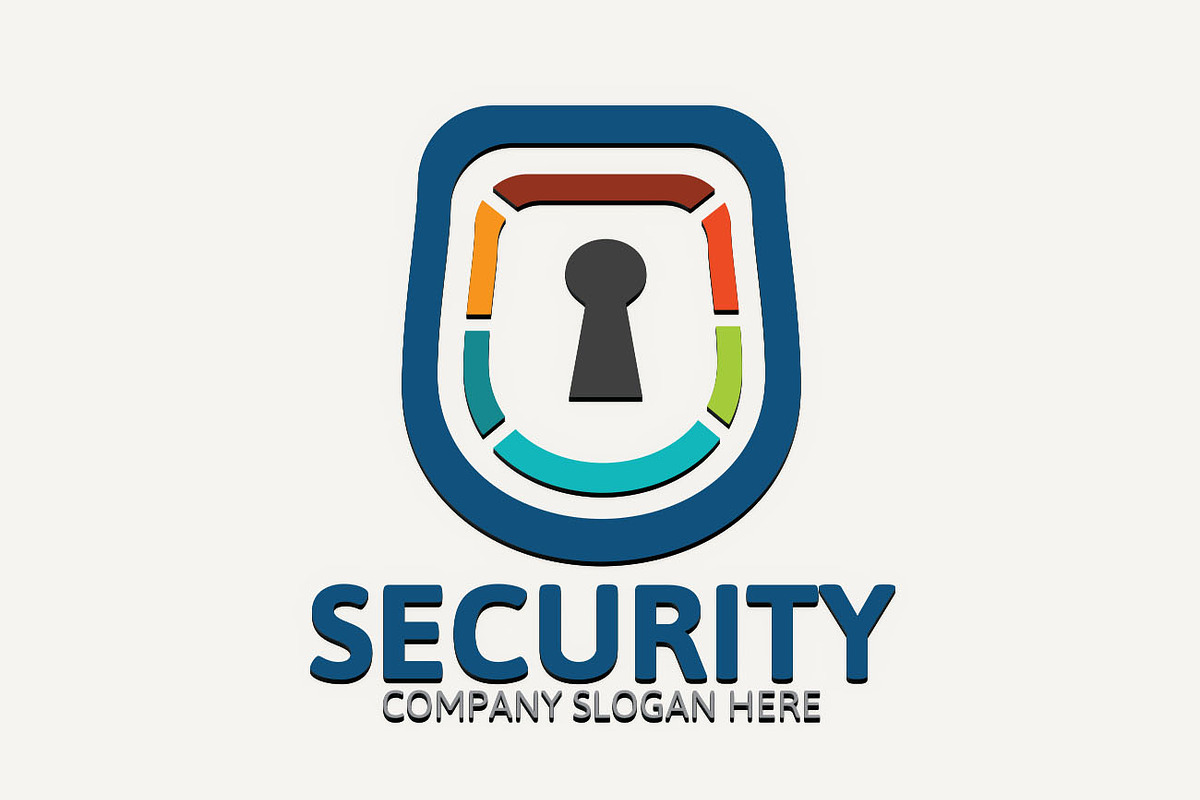 Security Lock in Logo Templates - product preview 8