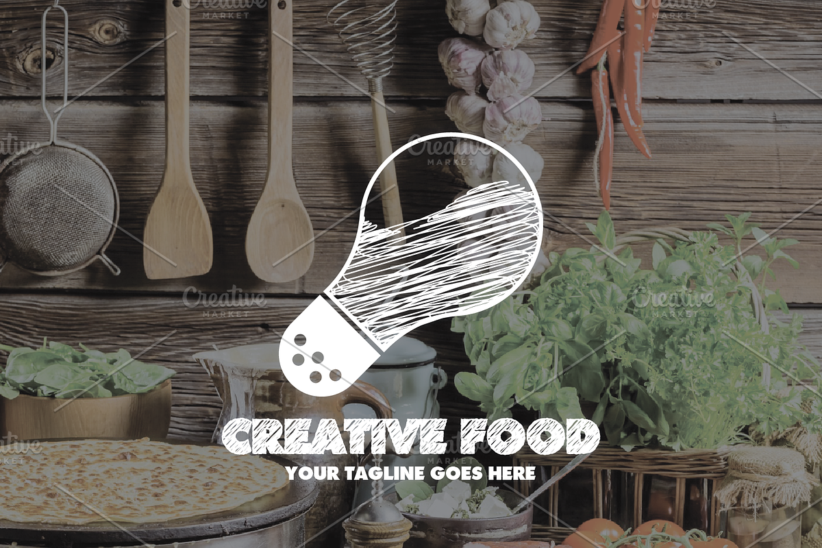Creative Food Logo in Logo Templates - product preview 8