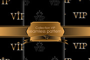 Set VIP seamless pattern