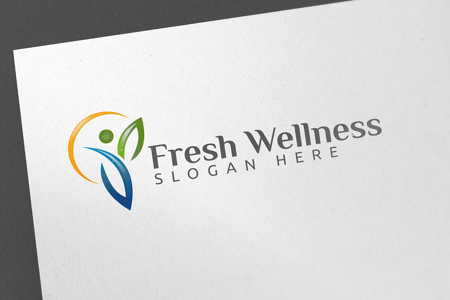 Fresh Wellness in Logo Templates - product preview 8