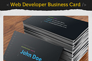 Web Developer Business Card