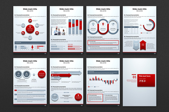 Circle Vertical PPT in PowerPoint Templates - product preview 2