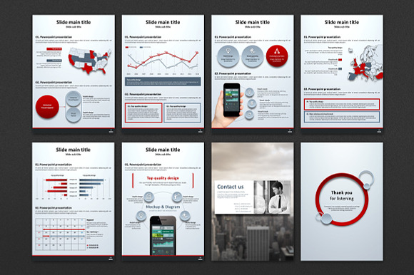 Circle Vertical PPT in PowerPoint Templates - product preview 4