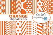 Orange Digital Paper