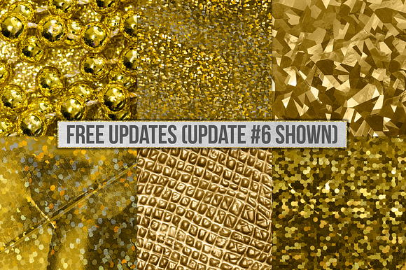 Gold Foil Textures, Gold Backgrounds in Textures - product preview 40