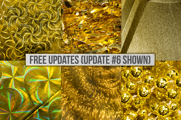 Gold Foil Textures, Gold Backgrounds in Textures - product preview 42
