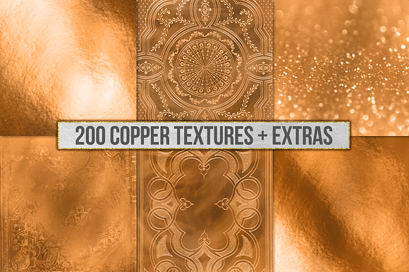 Gold Foil Textures, Gold Backgrounds in Textures - product preview 45