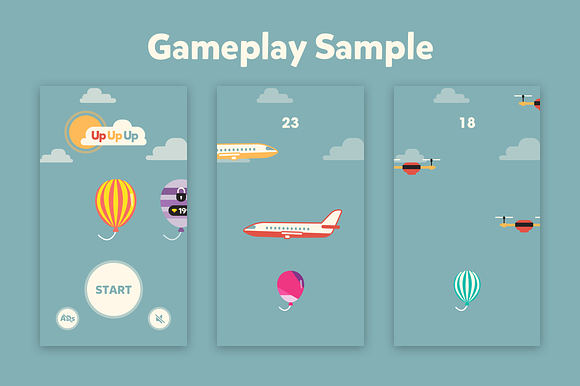 Balloon Kit - Flat 2D Game Assets in Illustrations - product preview 6