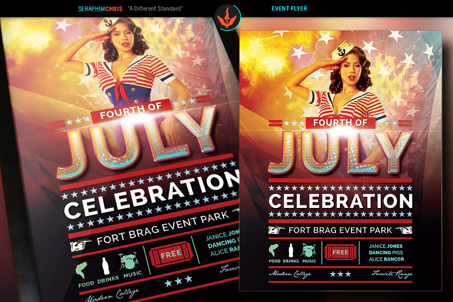 Fourth of July Flyer in Flyer Templates - product preview 8