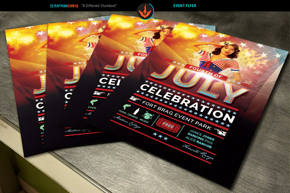 Fourth of July Flyer in Flyer Templates - product preview 1