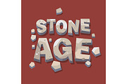 Stone age writing